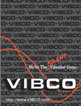 VIBCO product catalog, industrial and construction vibrators, pneumatic vibrators